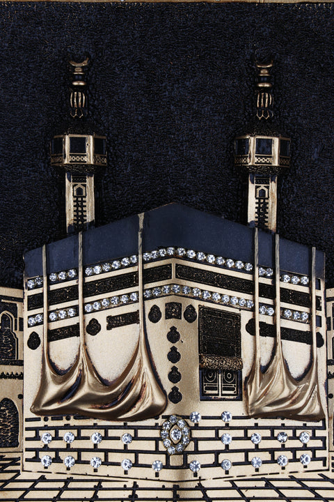 Kaaba Wall Art figurine | Islamic Wall Art-Elite Turkish Bazaar