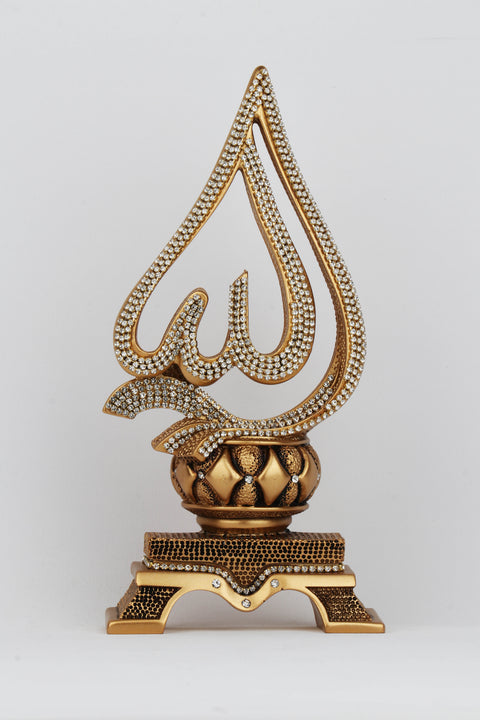 Names of Allah And Mohamed Curve Figurine | Turkish Decor-Elite Turkish Bazaar