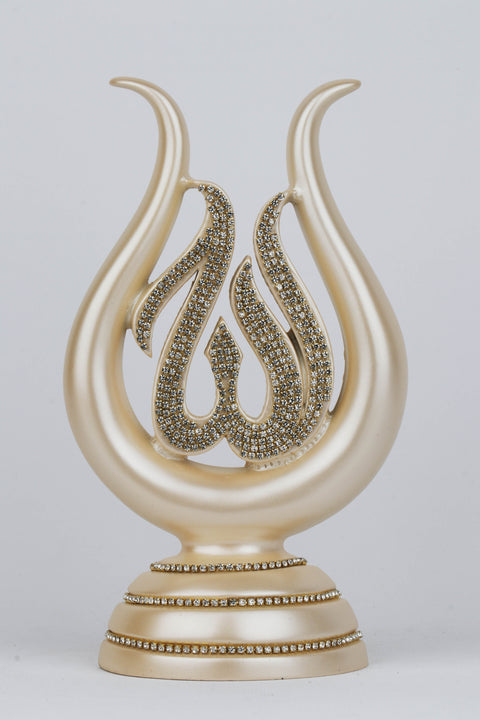 Turkish Decorations | Allah Mohamed small Tulip Figurine-Elite Turkish Bazaar