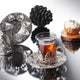 Ahu Six Person Turkish Tea Set-Elite Turkish Bazaar