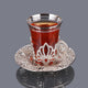 Ahu Six Person Turkish Tea Set-Elite Turkish Bazaar