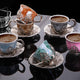 Ahu Tiryaki Mix Design Coffee Set-Elite Turkish Bazaar