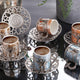 Colored Coffee Cup Set for Six-Elite Turkish Bazaar