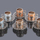 Colored Coffee Cup Set for Six-Elite Turkish Bazaar