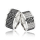 New Design Couple Silver Wedding Ring